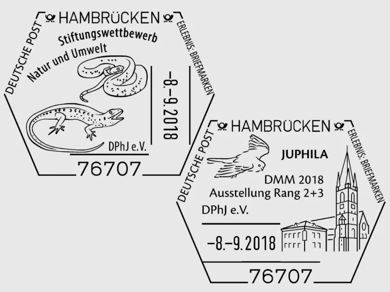 Die „Hauptstadt der Jugendphilatelie“ erhält zwei Sonderstempel